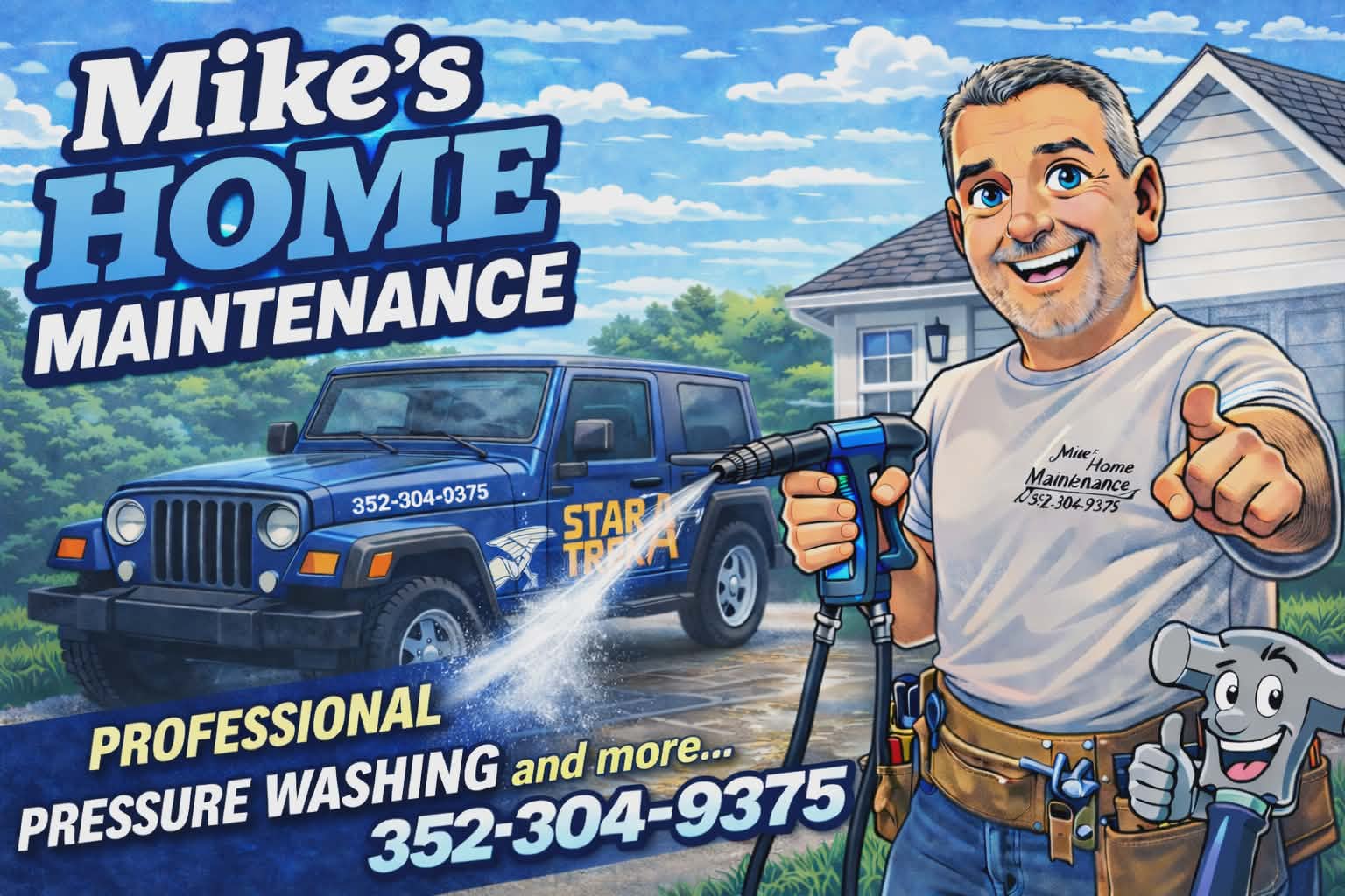 Mike's Home Maintenance logo
